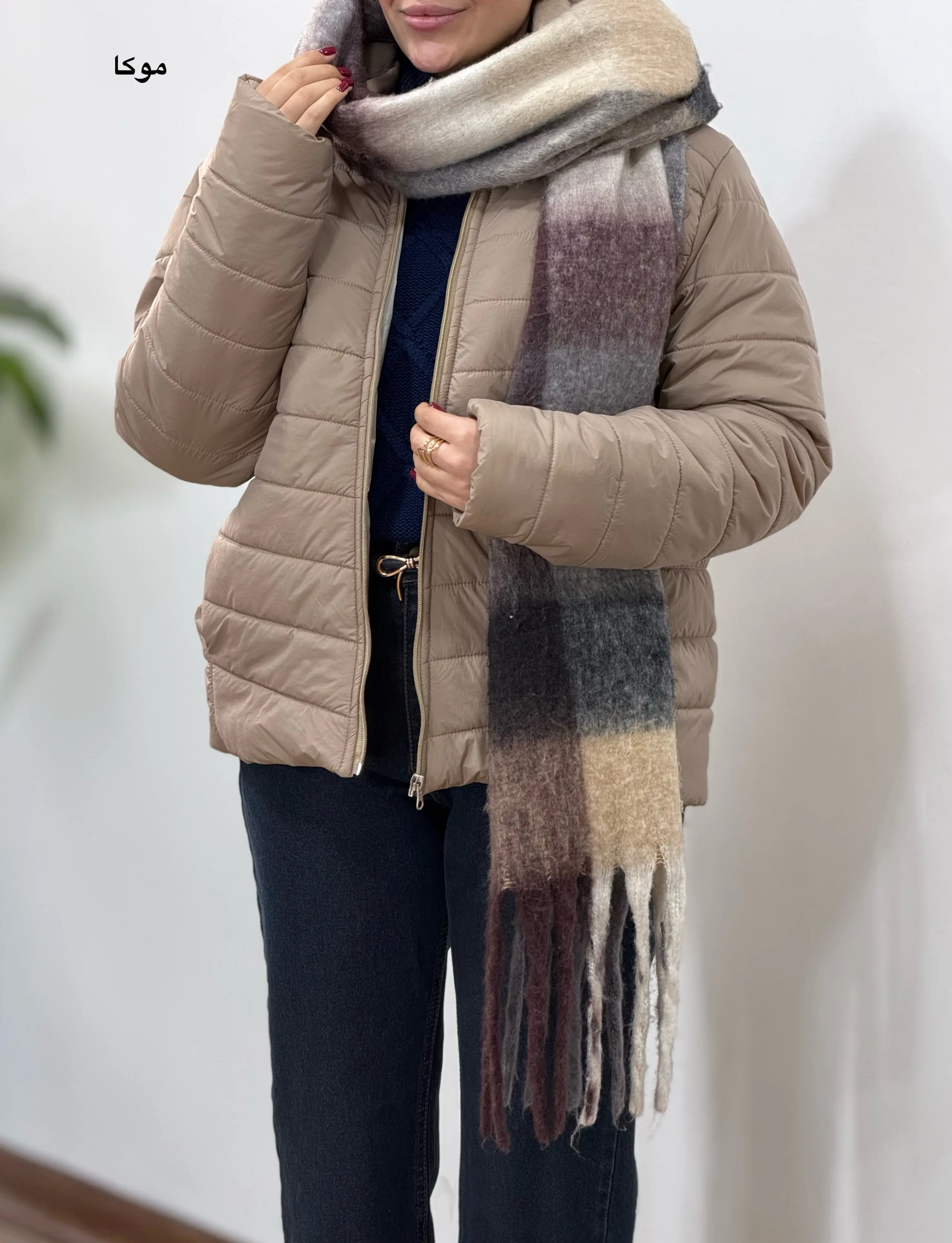 کاپشن زنانه کلاهدار الهه 1